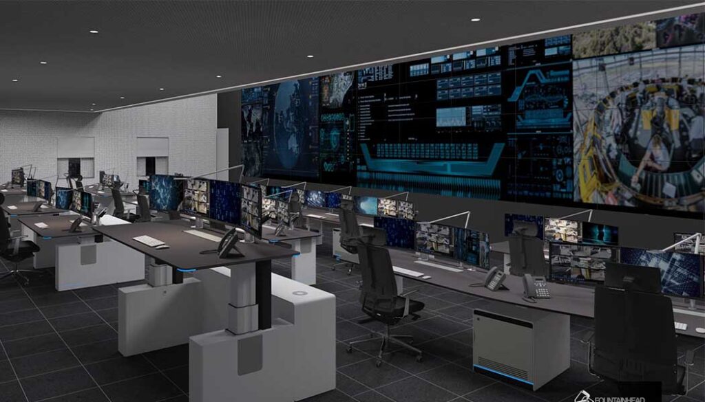 Broadcasting and Media Control Rooms